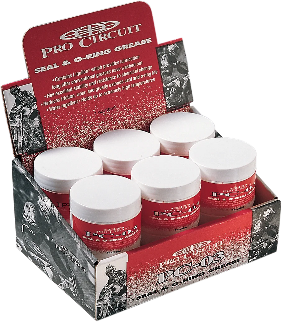 Pro Circuit Seal and O-Ring Grease - 1 U.S. fl oz. - 12 Pack Display PC-03 - Main Product View