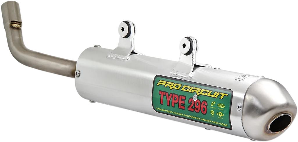 Pro Circuit Spark Arrestor Silencer 1351912 - Side View