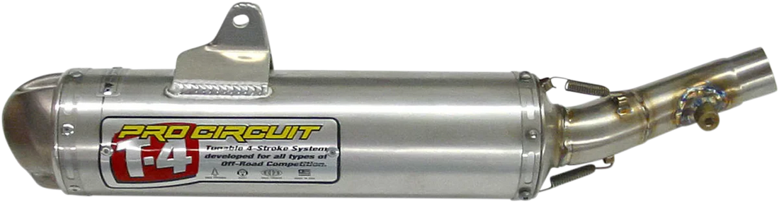Pro Circuit T-4 Silencer - XR400R '96-'04 - Side View