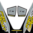 Load image into Gallery viewer, Pro Circuit T-6 Decal - Gray DC22T6-GRAY - Main Product View