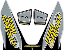 Load image into Gallery viewer, Pro Circuit T-6 Decal - Gray DC22T6-GRAY - Main Product View