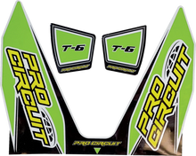 Load image into Gallery viewer, Pro Circuit T-6 Decal - Green DC22T6-GRN - Main Product View