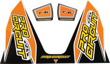 Load image into Gallery viewer, Pro Circuit T-6 Decal - Orange DC22T6-ORANGE - Main Product View