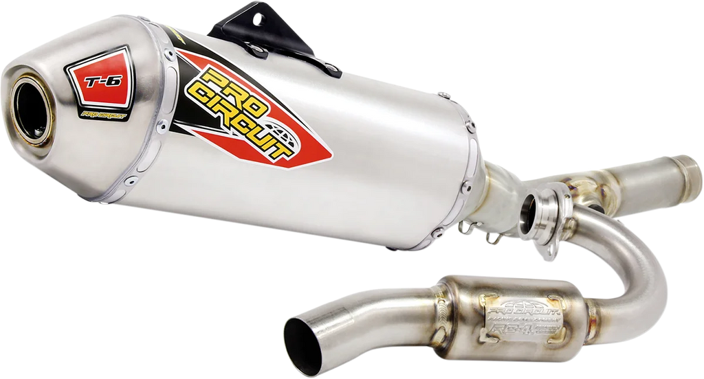 Pro Circuit T-6 Exhaust 0111312F - Side View
