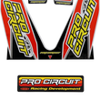 Load image into Gallery viewer, Pro Circuit T-6 Mini Decal - Red DC22MINI - Main Product View