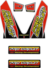 Load image into Gallery viewer, Pro Circuit T-6 Mini Decal - Red DC22MINI - Main Product View