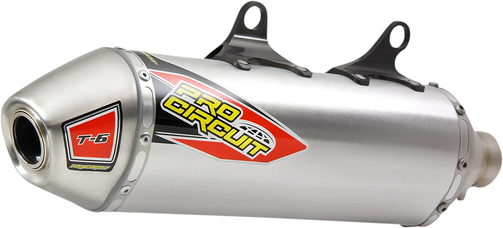 Pro Circuit T-6 Muffler 0162035A - Side View