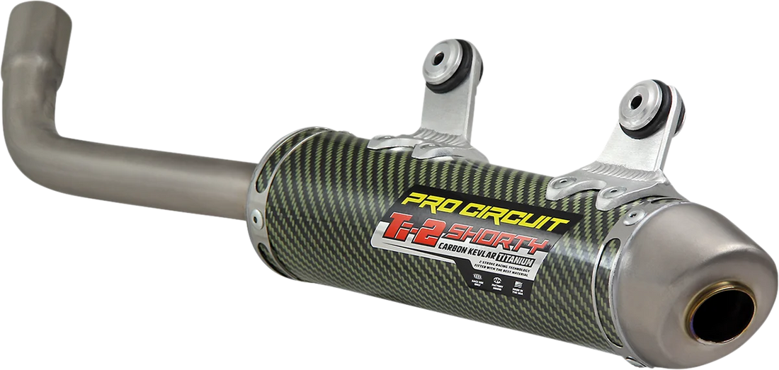 Pro Circuit Ti-2 Silencer 1151925K - Side View