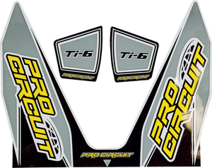 Pro Circuit Ti-6 Decal - Gray DC22TI6-GRAY - Main Product View
