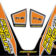 Load image into Gallery viewer, Pro Circuit Ti-6 Decal - Orange DC22TI6-ORANGE - Main Product View