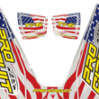 Load image into Gallery viewer, Pro Circuit Ti-6 Decal - Stars and Stripes DC22TI6-SS - Main Product View