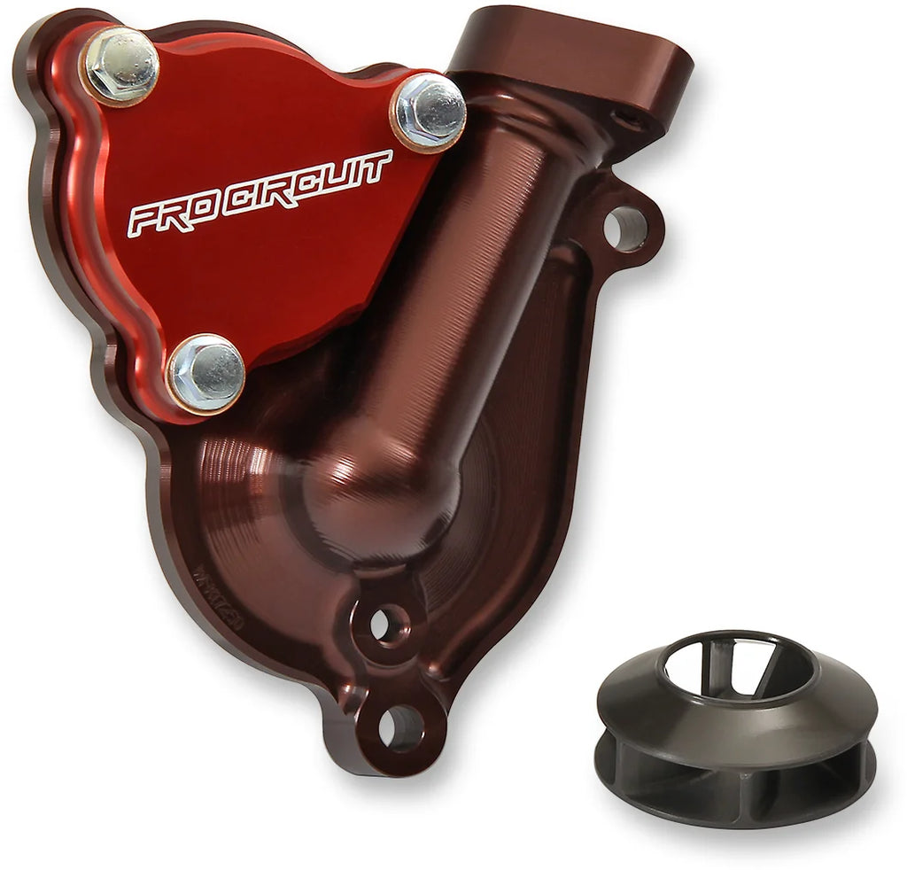 Pro Circuit Water Pump Cover with Impeller - Kawasaki WPK17250 - Main Product View
