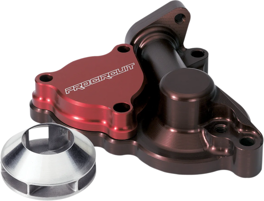 Pro Circuit Water Pump Cover with Impeller - Kawasaki/Suzuki WPK04250 - Main Product View