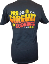 Load image into Gallery viewer, Pro Circuit Women&#39;s Groovy T-Shirt - Black - XL 646610-040 - Side View
