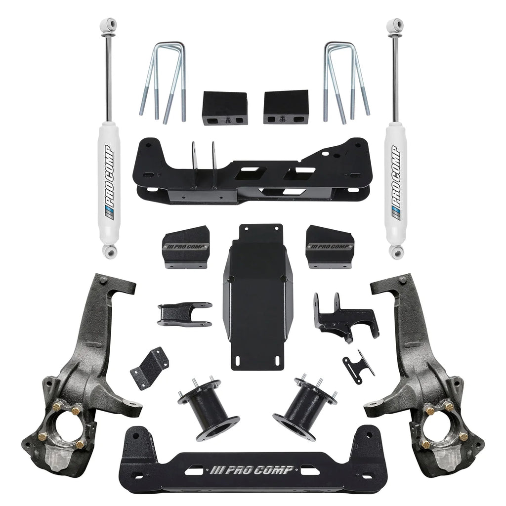 Pro Comp Suspension 19-24 GM 1/2 TON 4WD  6" COMPLETE KIT PCSGM126M - Main Product View