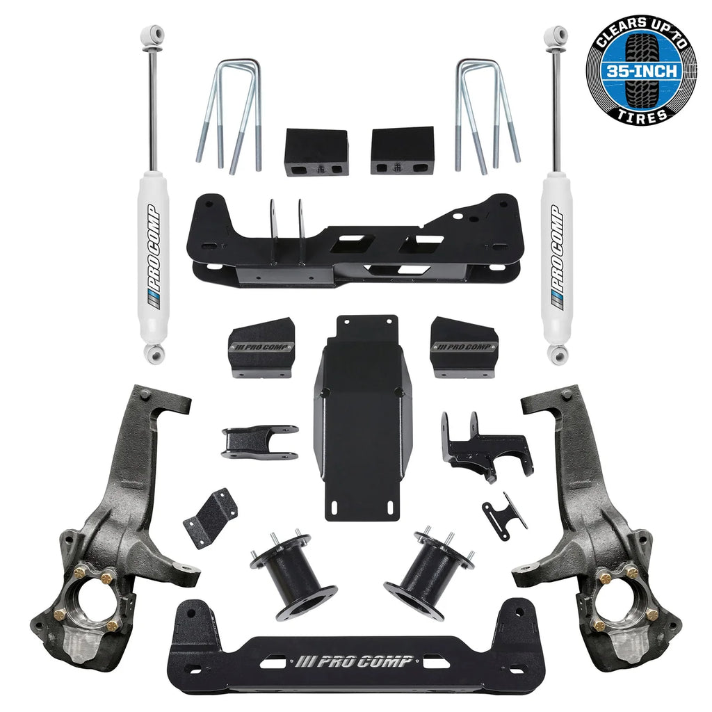 Pro Comp Suspension 19-24 GM 1/2 TON 4WD  6" COMPLETE KIT PCSGM126M - Additional View 10