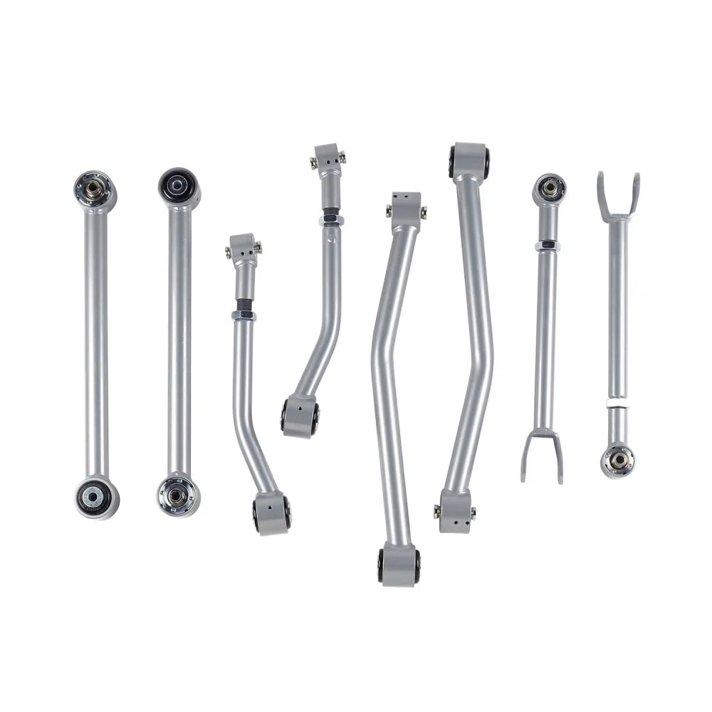 Pro Comp Suspension 3.5" Super-Flex Short Arm Lift Kit With Mono Tube Shocks PCSRUEJK435M - Side View