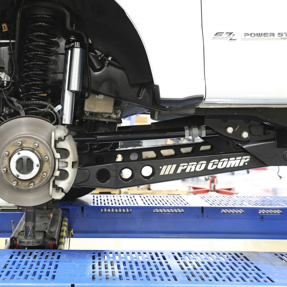 Pro Comp Suspension PRO COMP Stage 4-Link 4 Inch Suspension System With Tube Shocks K4212B fits 2017 Ford F-250 Super Duty