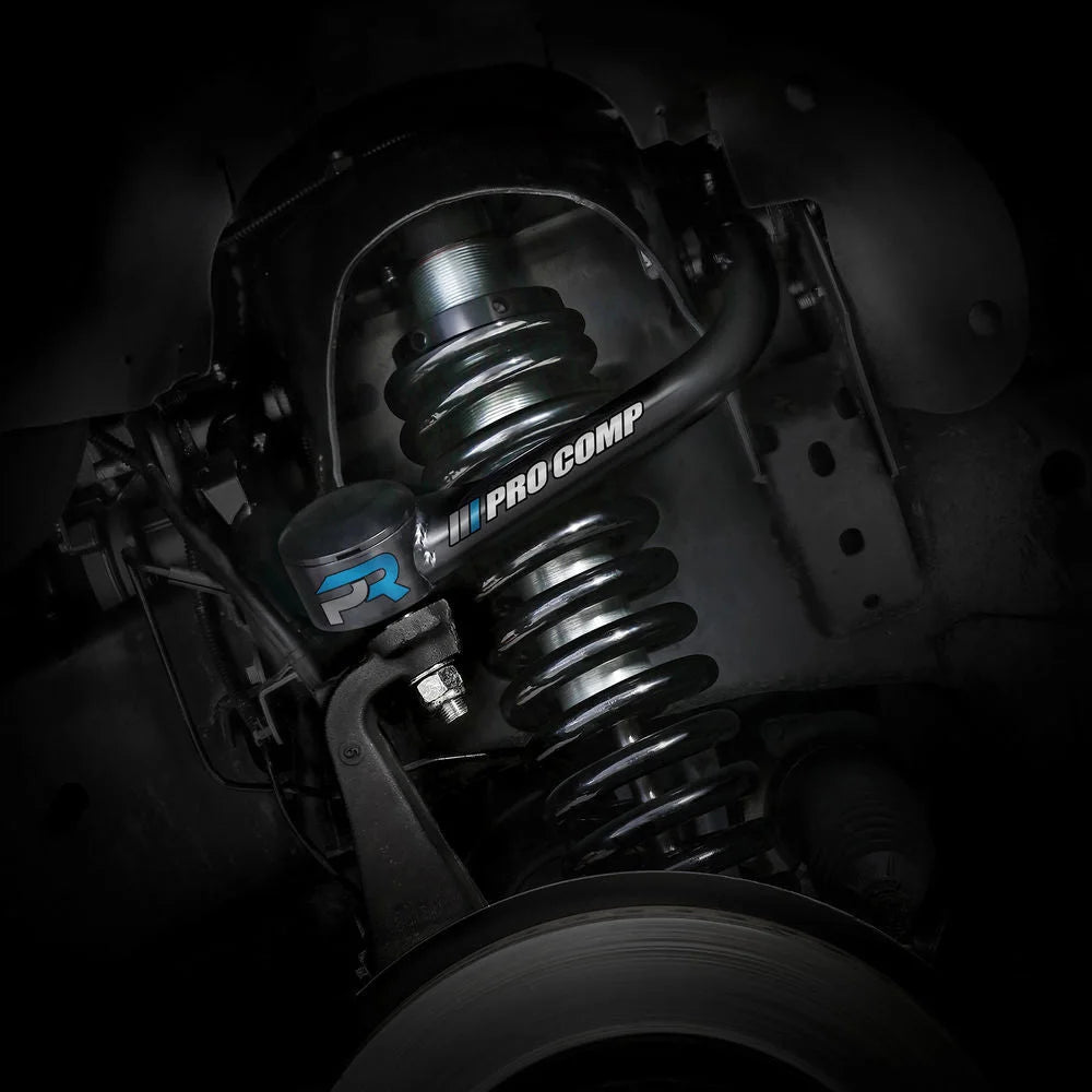 Pro Comp Suspension UNIBALL UPPER A ARM W/BILLET DUST CAP 57002B fits 2005 Toyota Tacoma - Installation View