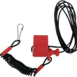 Load image into Gallery viewer, Pro Design Kill Switch Lanyard PD100 - Black - Side View