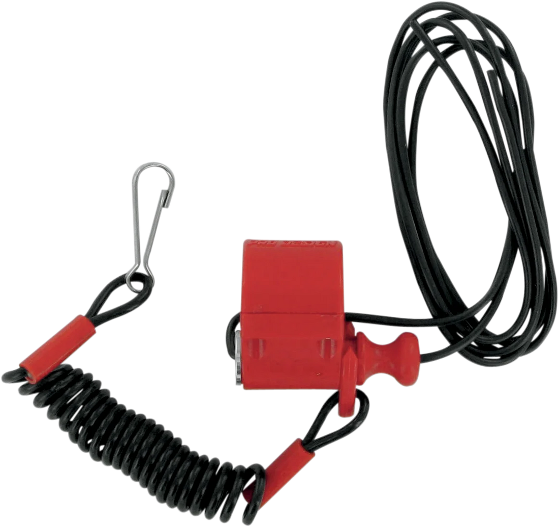Pro Design Kill Switch Lanyard PD103 - Blue/Black - Side View