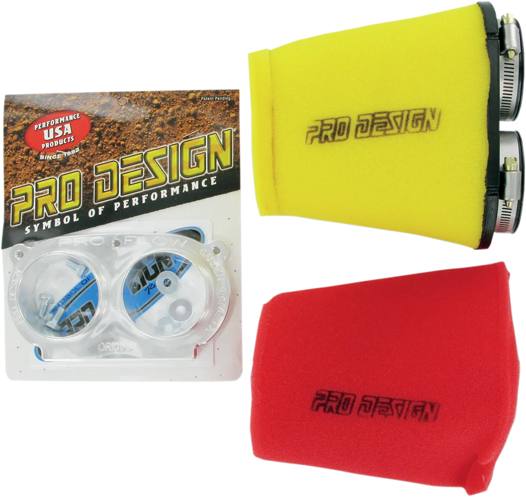 Pro Design Pro-Flow Airbox Filter Kit PD-205 fits Kawasaki / Yamaha - Main Product View