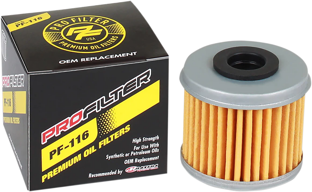 Pro Filter Replacement Oil Filter PF-116 - Main Product View