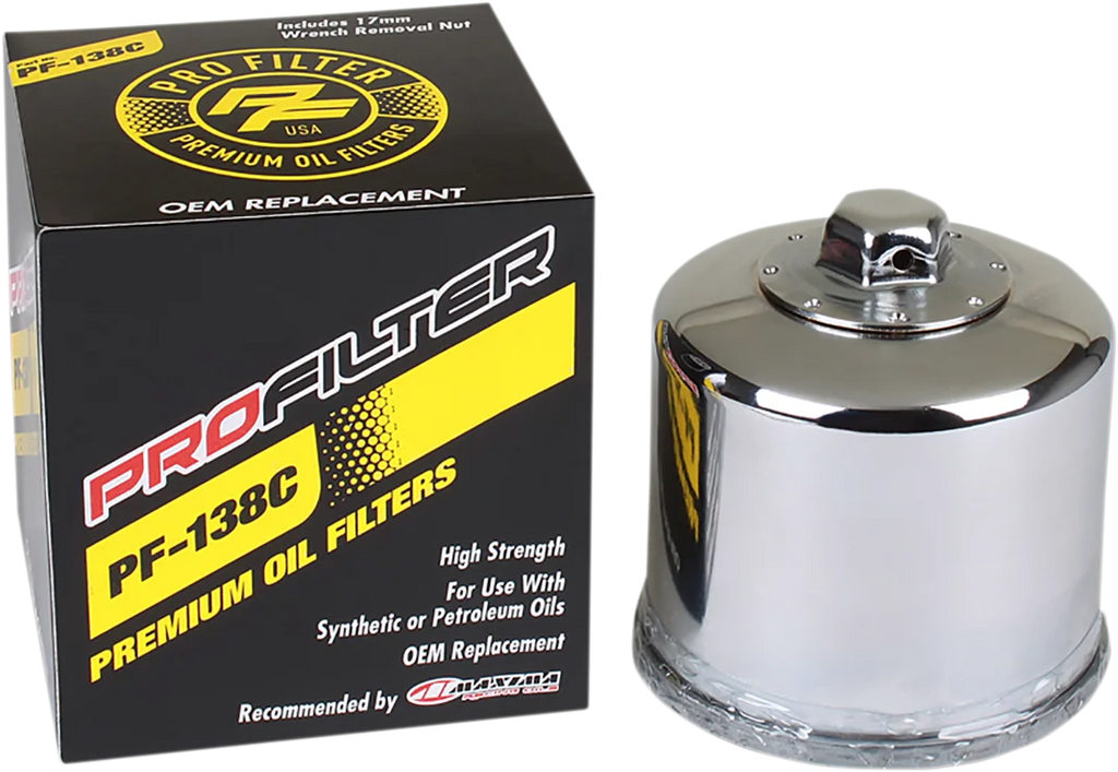 Pro Filter Replacement Oil Filter PF-138C - Main Product View