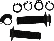 Load image into Gallery viewer, Pro Grip 709 Lock-On Grips - Pro - SCS - Black PA070900NE - Main Product View