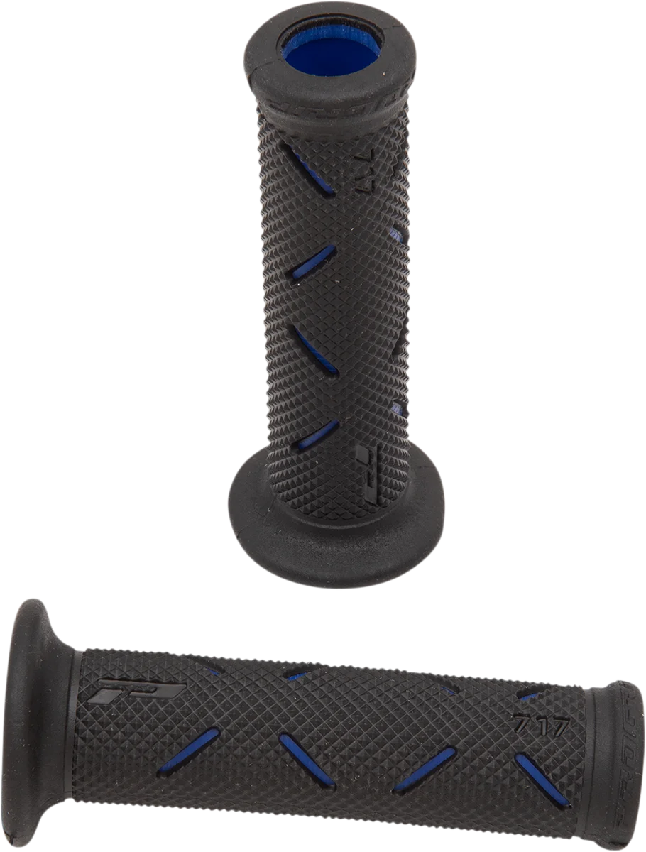 Pro Grip 717 Road Grips - Blue/Black PA0717OEBL02 - Back View