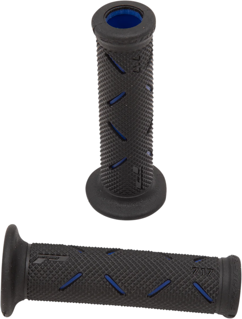 Pro Grip 717 Road Grips - Blue/Black PA0717OEBL02 - Back View