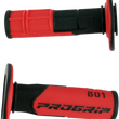 Load image into Gallery viewer, Pro Grip 801 Hybrid Duo-Density Cross Grips - Black/Red PA080100NERO - Main Product View