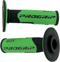 Load image into Gallery viewer, Pro Grip 801 Hybrid Duo-Density Cross Grips - Gray/Black PA080100GR02 - Side View