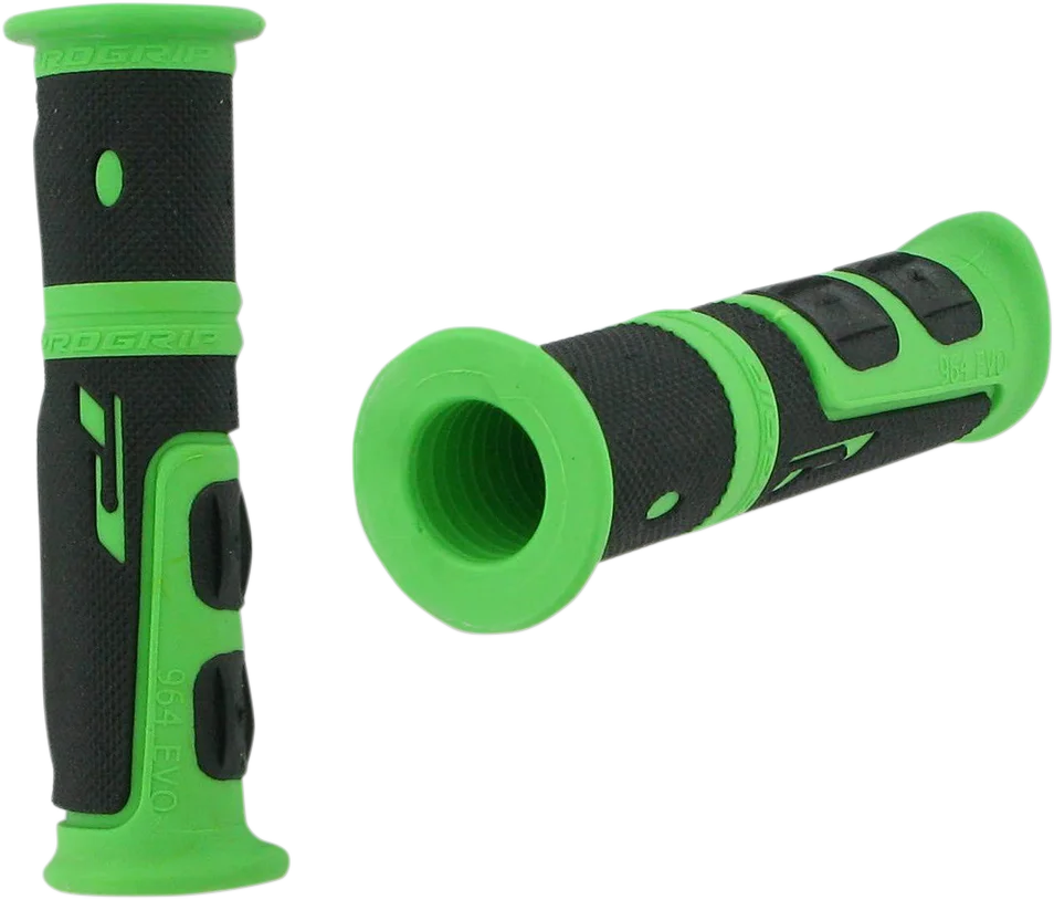 Pro Grip 964 Evo Grips - Green/Black PA096422VE02 - Main Product View