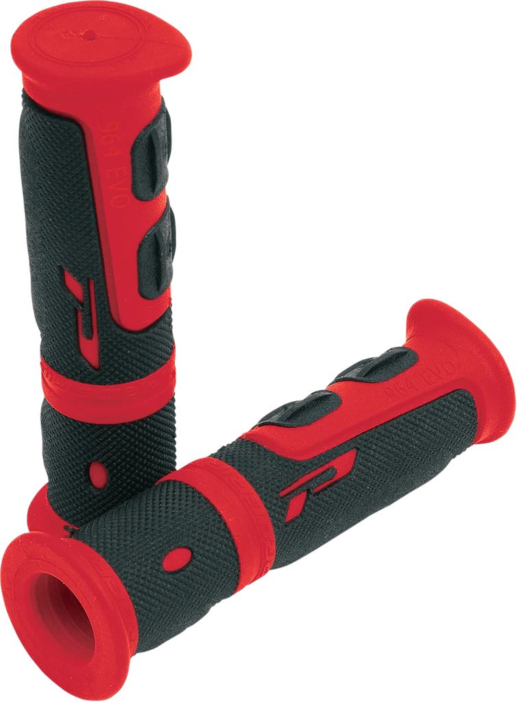 Pro Grip 964 Evo Grips - Red/Black PA096422RO02 - Main Product View