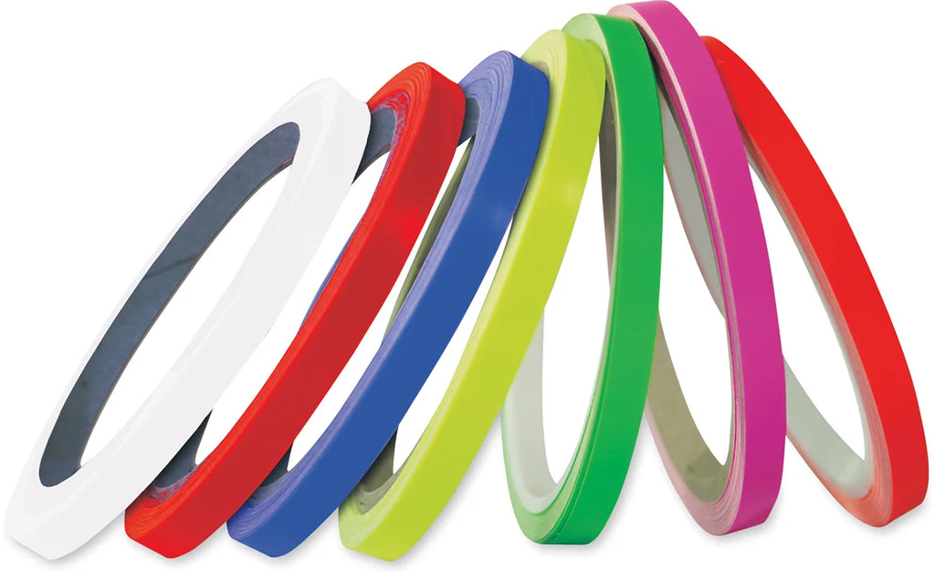 Pro Grip Detailing Tape - Fluorescent Green PZ5025APVE - Back View