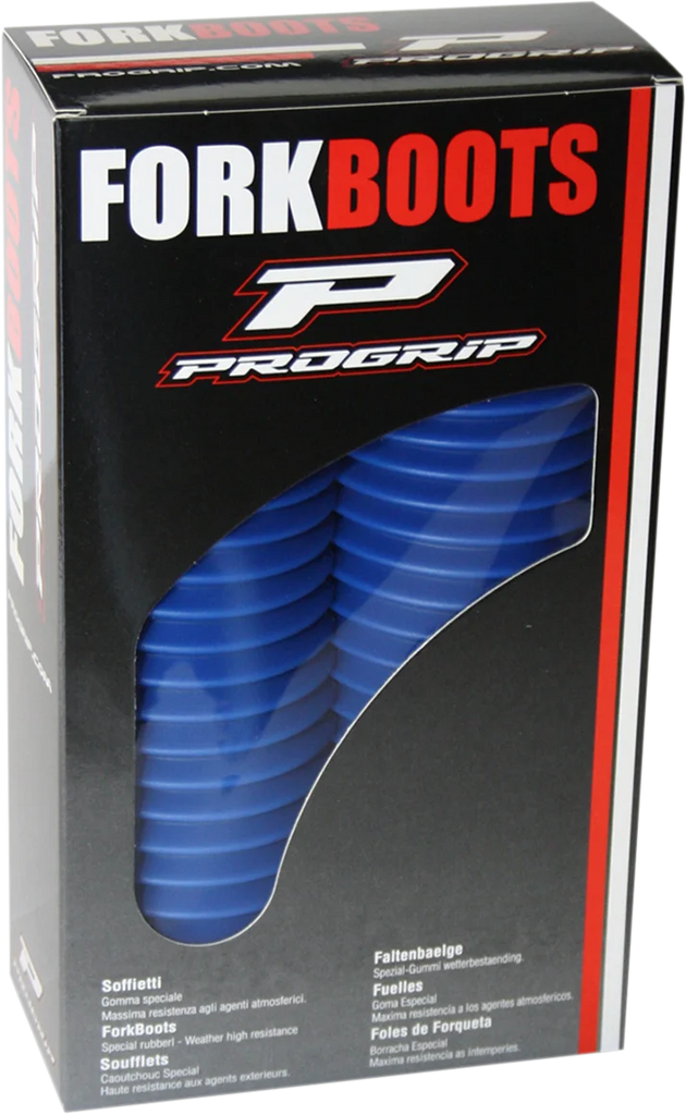 Pro Grip Fork Boots - 34/37 mm - Blue PA250037GOBL - Main Product View