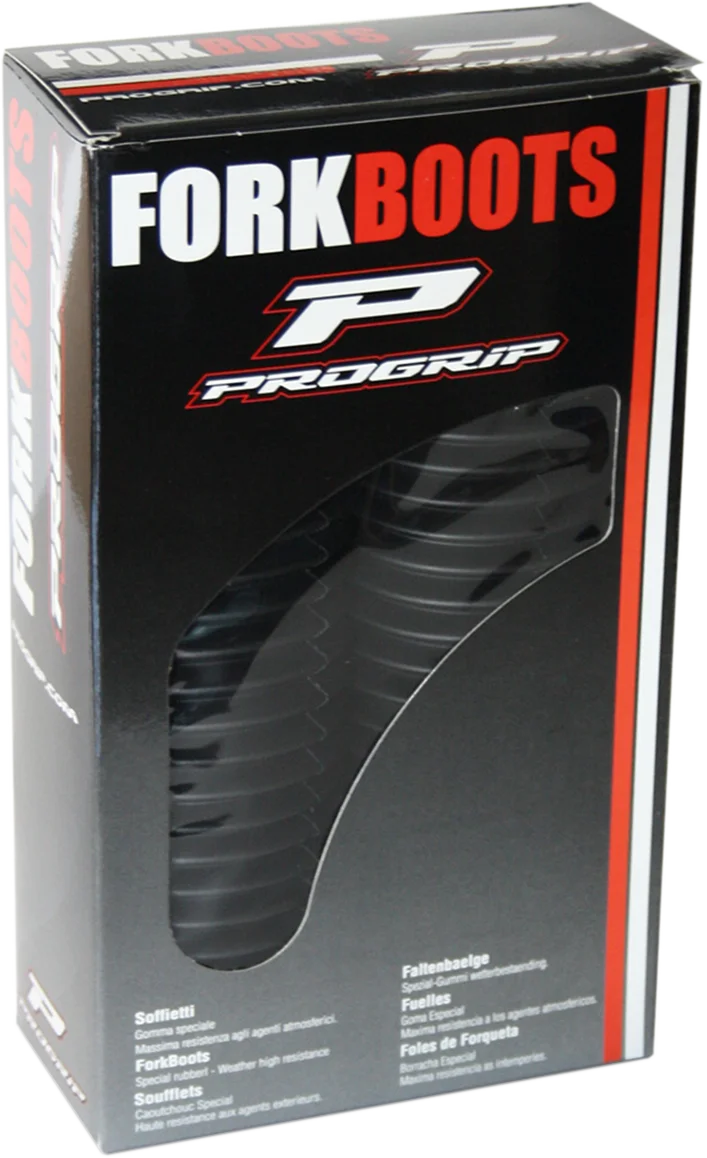 Pro Grip Fork Boots - 42/45 mm - Red PA251045GORO - Side View