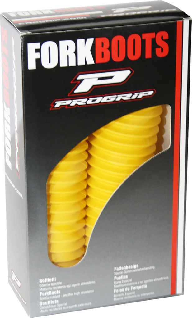 Pro Grip Fork Boots - 42/45 mm - Yellow PA251045GOGI - Main Product View