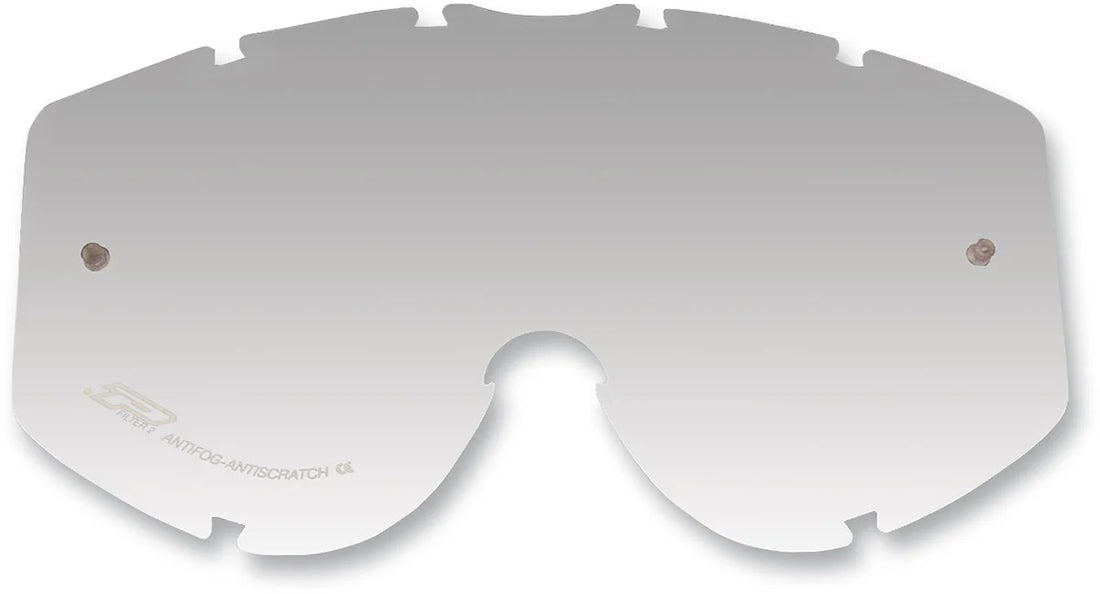 Pro Grip Goggle Lens - Light Sensitive - Dual PZ3235XXAAFO - Side View