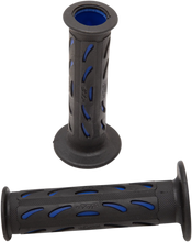 Load image into Gallery viewer, Pro Grip Grips - 724 - Open Ends - Black/Blue - Main Product View