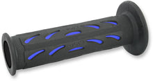 Load image into Gallery viewer, Pro Grip Grips - 724 - Open Ends - Black/Blue - Side View