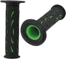 Load image into Gallery viewer, Pro Grip Grips - 724 - Open Ends - Black/Blue - Detail View