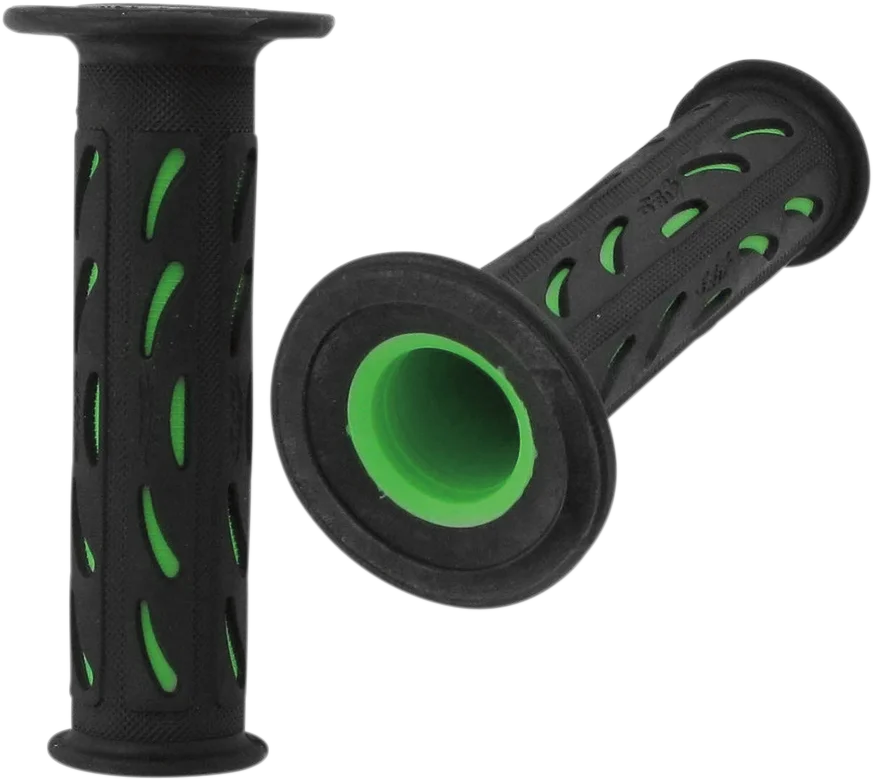 Pro Grip Grips - 724 - Open Ends - Black/Yellow - Side View