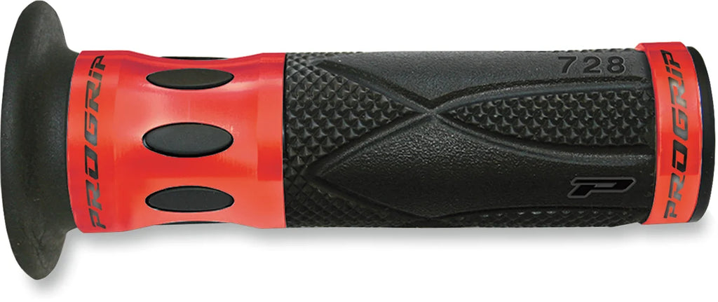 Pro Grip Grips - 728 - Open Ends - Red 728RDOE - Main Product View