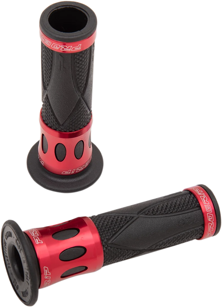 Pro Grip Grips - 728 - Open Ends - Red 728RDOE - Side View