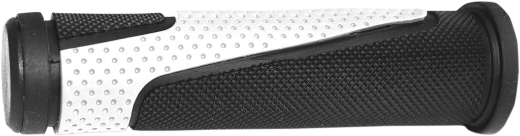 Pro Grip Grips - 807 - Open Ends - White/Black PA080722NEBI - Side View