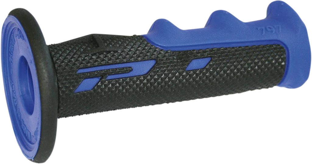 Pro Grip Grips - Cross - 797 - Blue/Black - Back View