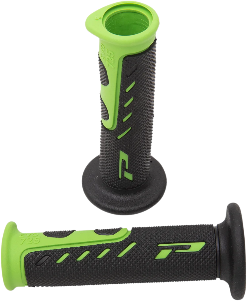 Pro Grip Grips - EVO - 725 - Open Ends - Green/Black PA0725OEVE02 - Main Product View