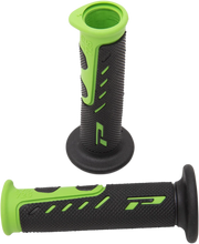 Load image into Gallery viewer, Pro Grip Grips - EVO - 725 - Open Ends - Green/Black PA0725OEVE02 - Main Product View